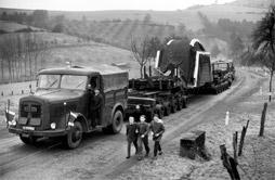 Transport-Generator-Stator-LKW